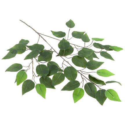 CV33351-2 FICUS BLATT KÜNSTLICHER DEKORATIVER ZWEIG FÜR STRÄUSSE VASEN