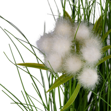 CV17514 Artificial Pampas Grass in a Pot