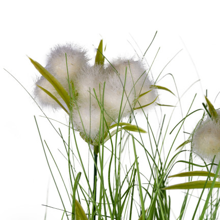 CV17514 Artificial Pampas Grass in a Pot