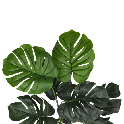 CV17651 KÜNSTLICHE MONSTERA IN EINEM TOPF WIE EINE LEBENDE PFLANZE