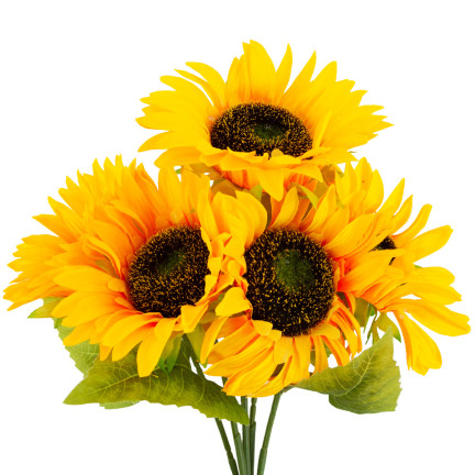 CV18502 SONNENBLUMEN STRAUSS VON SONNENBLUMEN KUNSTBLUMEN