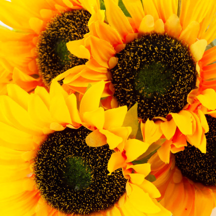 CV18502 SONNENBLUMEN STRAUSS VON SONNENBLUMEN KUNSTBLUMEN
