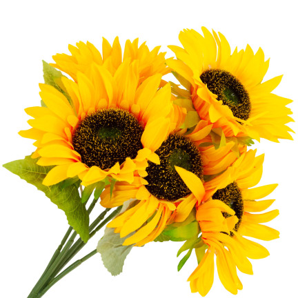 CV18502 SONNENBLUMEN STRAUSS VON SONNENBLUMEN KUNSTBLUMEN