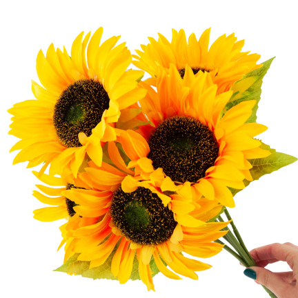CV18502 SONNENBLUMEN STRAUSS VON SONNENBLUMEN KUNSTBLUMEN