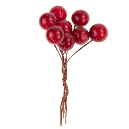 CV19897 RED MERRY HEAVEN FRUIT ON PIKU RED BALLS FOR STROIKES 6x8pcs
