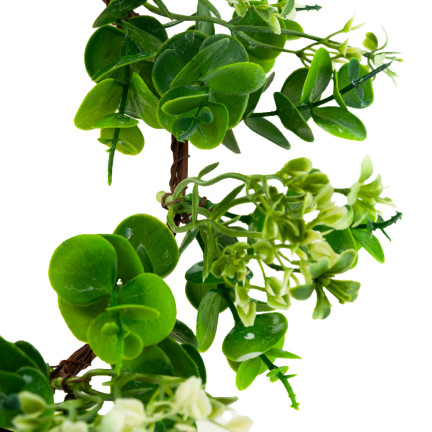 CV21140-2 DEKORATIVE FRÜHLINGSGIRLANDE OSTERROSEN BLUME