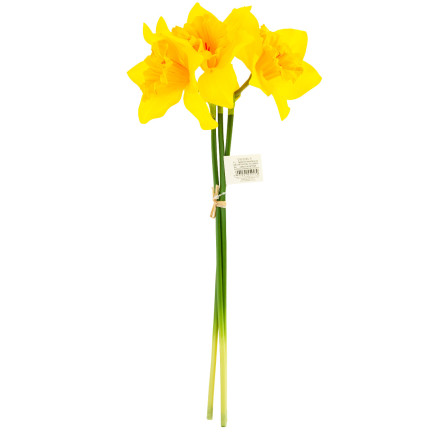 CV21321-3 DACONCILS NARCYCLES BUNCH ARTIFICIAL ORNAMENTAL FLOWERS DACONCIL IN BUNCH gummiert