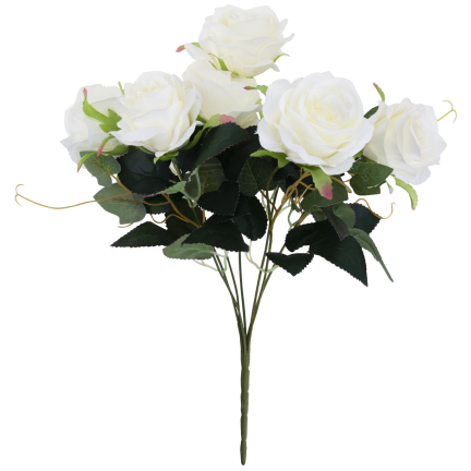 CV21921-1 Rosenstrauß Rosen als lebhaftes Ecru