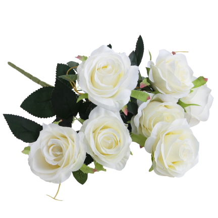 CV21921-1 Rosenstrauß Rosen als lebhaftes Ecru