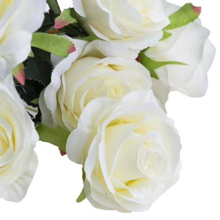 CV21921-1 Rosenstrauß Rosen als lebhaftes Ecru