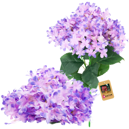 CV21982-4 Bouquet of purple lilac, lilac-colored, dense, 6 sprigs 