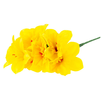 CV22107 Narzissenstrauß 8 Stück künstliche Blumen Narzissen