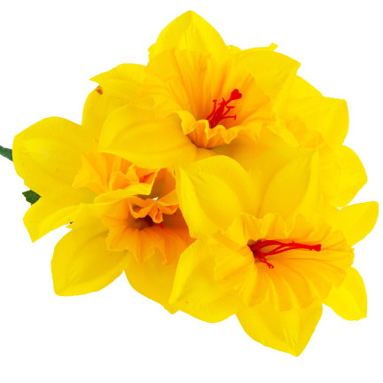 CV22107 Narzissenstrauß 8 Stück künstliche Blumen Narzissen