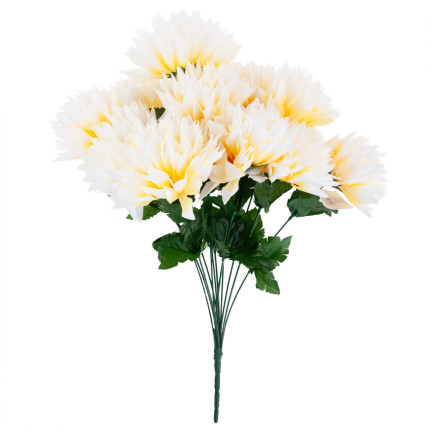 CV23704-2 WEIHNACHTEN BUNCH VON 12 KUNSTBLUMEN 50CM ecru