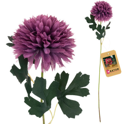 CV23884-MIX SZTUCZNE KWIATY CZOSNEK PIK GAŁĄZKA 51CM WYPEŁNIACZ DODATEK FLORYSTYCZNY