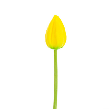CV26799-4 ARTIFICIAL GUMMER TULIPAN YELLOW BEAUTIFUL AS LIVE PIANO TULIPS Reed