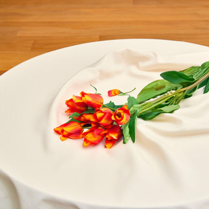 CV26811-4 TULIPÁN VELKÁ KYTICE TULIPÁNŮ X9 UMĚLÉ KVĚTINY TULIPÁNY V SILIKO KYTICE