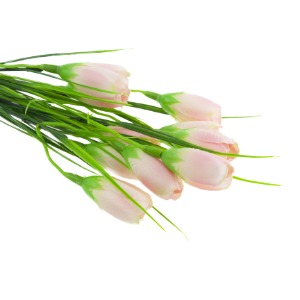 CV27023-2 Powder-Pink Crocuses: A Bouquet of Crocuses, Artificial Flowers, Spring Decoration, Vase Arrangement
