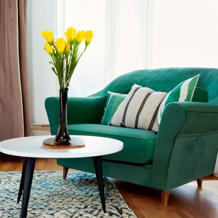 CV27023-4 KROKUS KÜNSTLICHE KROKUSSE STRAUSS 10 KROKUSSE IM GRAS ZUSAMMENSETZUNG FRÜHLING GELB