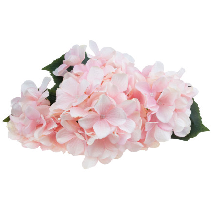 CV28571-3 HORTENSIE DICHTEN SCHÖNEN HORTENSIEN STRAUSS KÜNSTLICHE BLUMEN WIE LIVE-ROSA X5