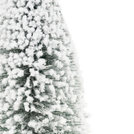 CV30060 SCHNEEBEDECKTER WEIHNACHTSBAUM KLEINER WEIHNACHTSBAUM DEKORATIVE FIGÜRCHEN