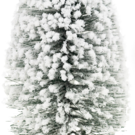 CV30060 SCHNEEBEDECKTER WEIHNACHTSBAUM KLEINER WEIHNACHTSBAUM DEKORATIVE FIGÜRCHEN