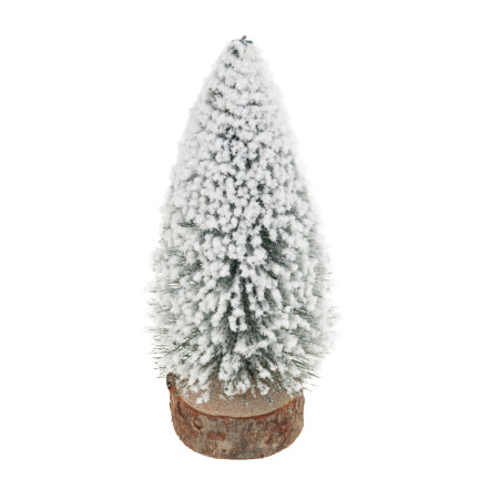CV30060 SCHNEEBEDECKTER WEIHNACHTSBAUM KLEINER WEIHNACHTSBAUM DEKORATIVE FIGÜRCHEN