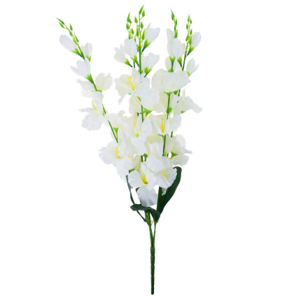 CV31140-15 KÜNSTLICHER GLADIOLENZWEIG DEKORATIVE VASENBLUMEN