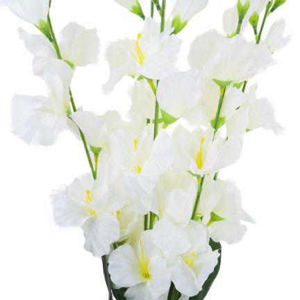 CV31140-15 KÜNSTLICHER GLADIOLENZWEIG DEKORATIVE VASENBLUMEN