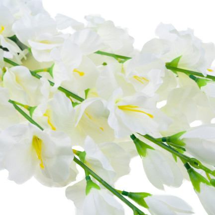 CV31140-15 KÜNSTLICHER GLADIOLENZWEIG DEKORATIVE VASENBLUMEN