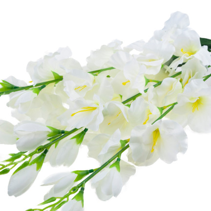 CV31140-15 KÜNSTLICHER GLADIOLENZWEIG DEKORATIVE VASENBLUMEN