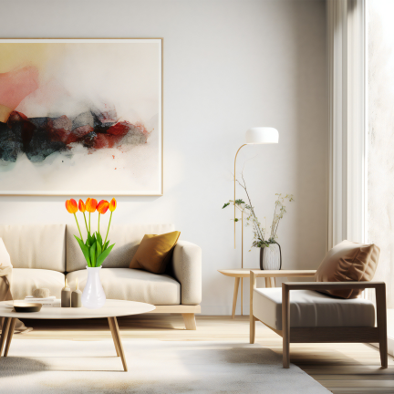 CV31218-5 BUKIET TULIPANÓW GUMA PIANKA x 5 szt REALISTYCZNY PERFOROWANY pomarańczowy