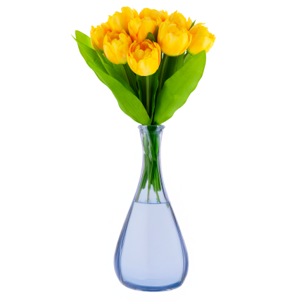 CV31227-3 Tulpenstrauß, künstliche Tulpen, Komposition für Vase Schilfrohr