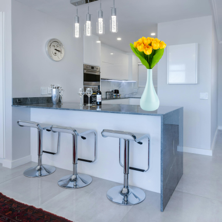 CV31227-3 Tulpenstrauß, künstliche Tulpen, Komposition für Vase Schilfrohr