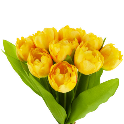 CV31227-3 Tulpenstrauß, künstliche Tulpen, Komposition für Vase Schilfrohr