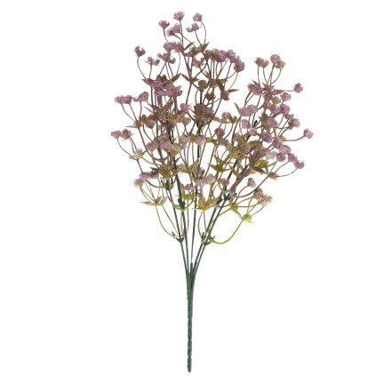 CV32157-1 Gypsophila, kytice z větviček gypsophily pro čelenku 31 cm UMĚLÁ KVĚTINA, hřbitov
