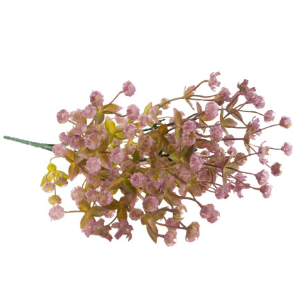 CV32157-1 Gypsophila, kytice z větviček gypsophily pro čelenku 31 cm UMĚLÁ KVĚTINA, hřbitov