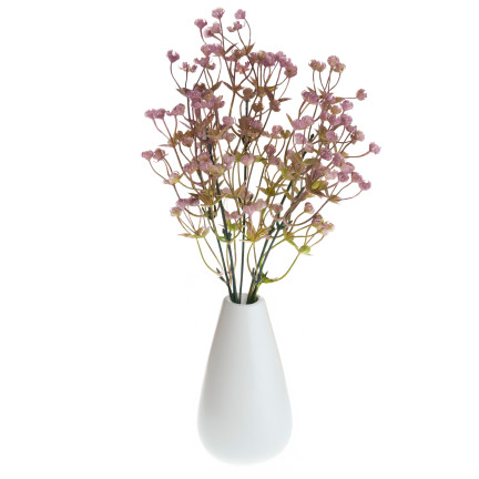 CV32157-1 Gypsophila, kytice z větviček gypsophily pro čelenku 31 cm UMĚLÁ KVĚTINA, hřbitov
