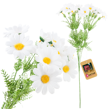Artificial daisies, daisy, chrysanthemum, chamomile, bouquet of flowers