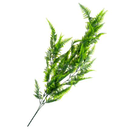 CV32617 Artificial Fern Hanging Plant, 85 cm, Dense, Decorative Indoor Hanging Plant