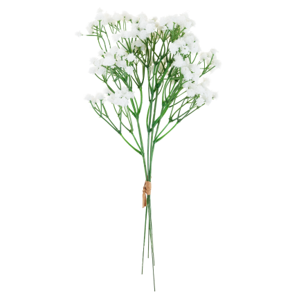 CV32934-1 GYPSOPHILA KYTICE X5 DEKORATIVNÍ VĚTVIČKA S KVĚTY DO VÁZY KOMPOZICE