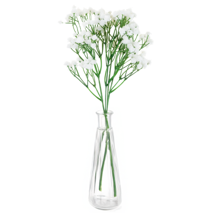 CV32934-1 GYPSOPHILA KYTICE X5 DEKORATIVNÍ VĚTVIČKA S KVĚTY DO VÁZY KOMPOZICE