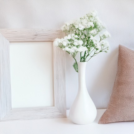 CV32934-1 GYPSOPHILA KYTICE X5 DEKORATIVNÍ VĚTVIČKA S KVĚTY DO VÁZY KOMPOZICE