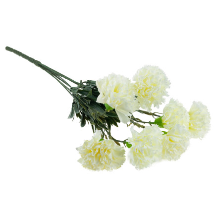 CV33067-1 NELKEN STRAUSS NELKEN DICHTE ZWEIGE BLÄTTER STIELE BLUMEN WIE LEBENDIG