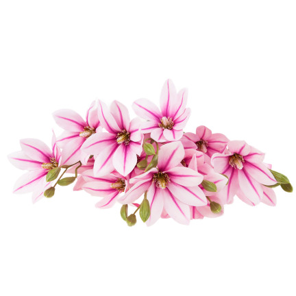CV34944-3 LILIE KÜNSTLICHE BLUMEN GROSSER STRAUSS LILIEN ZWEIGE DEKORATIVE DEKORATIVE