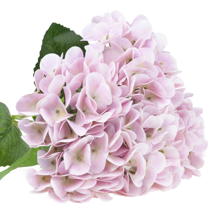 Hydrangea bouquet, artificial flowers, real touch, realistic, pink