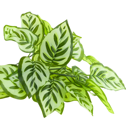 CV35212 Artificial Bouquet of Decorative Leaves, 7 Sprigs