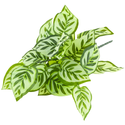 CV35212 Artificial Bouquet of Decorative Leaves, 7 Sprigs