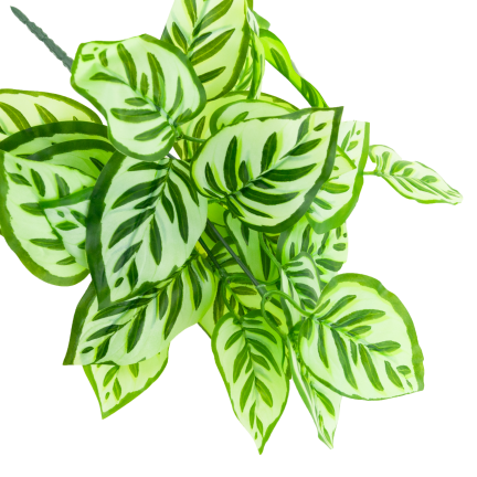 CV35212 Artificial Bouquet of Decorative Leaves, 7 Sprigs