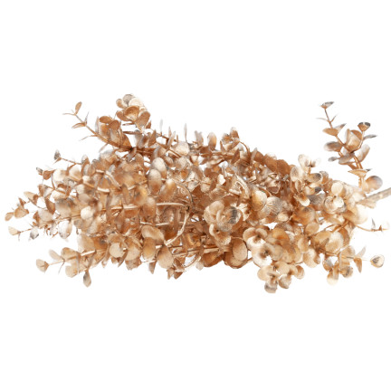 CV37058-2 decorative gold branch, dense, elegant, glamorous, holiday leaves